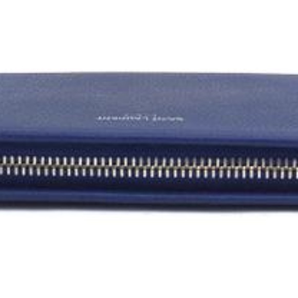 Blue Logo Zippy Long Zip Around Organizer Wallet - Picture 6 of 11